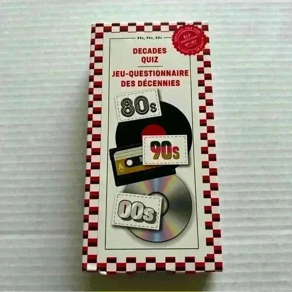 2/$30 BNIB The Decades Quiz: 80’s,  90’s, 00’s - Picture 1 of 8